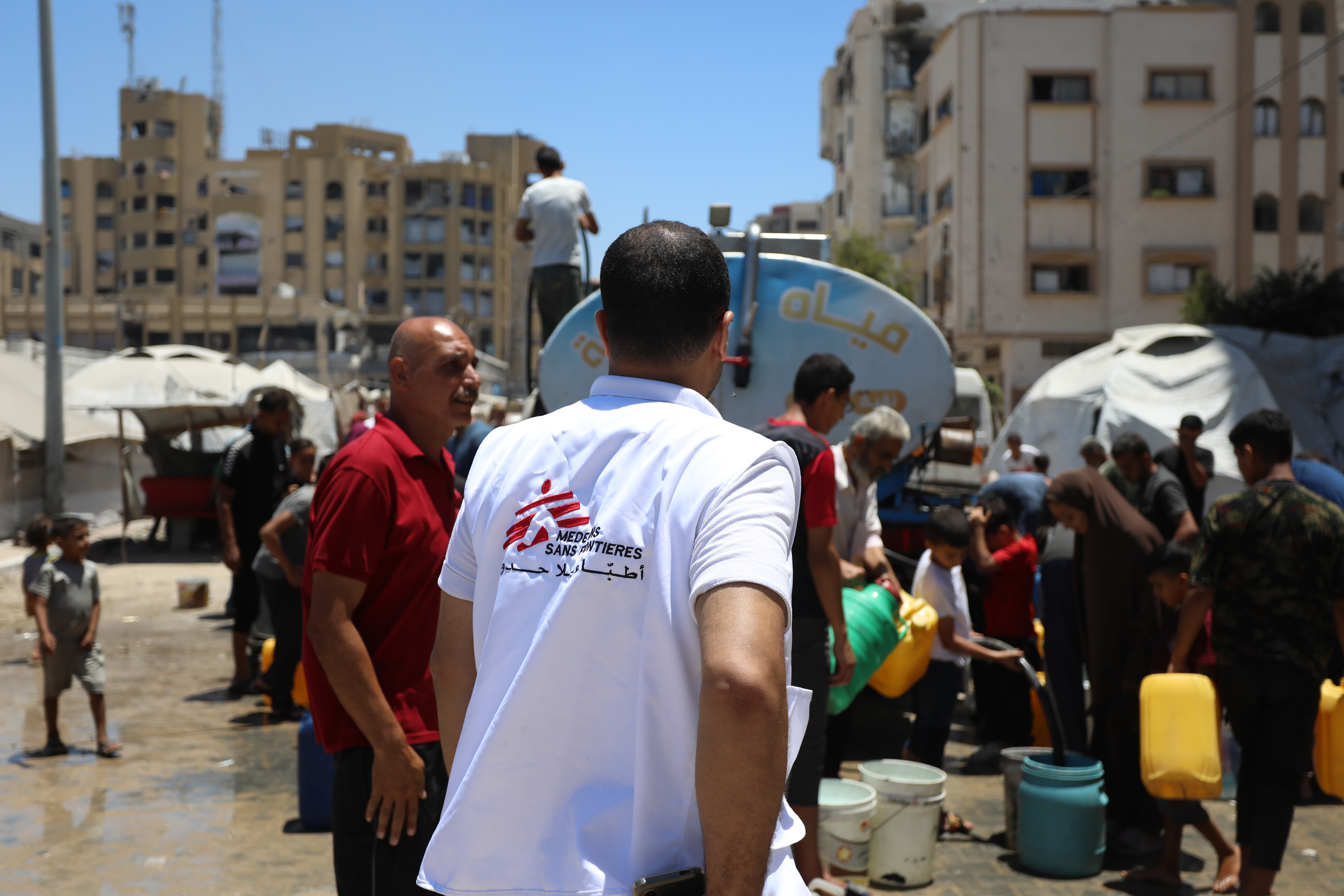 MSF employee in Gaza