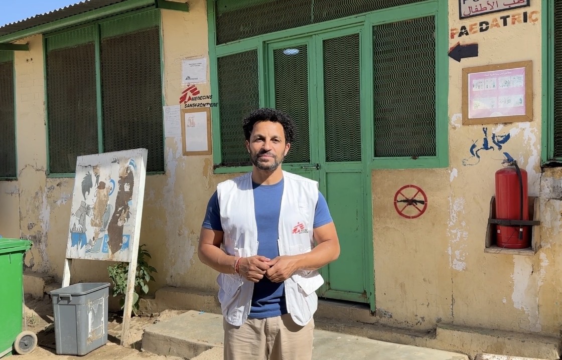 Dr. Javid Abdelmoneim, internationaal voorzitter van Artsen Zonder Grenzen 