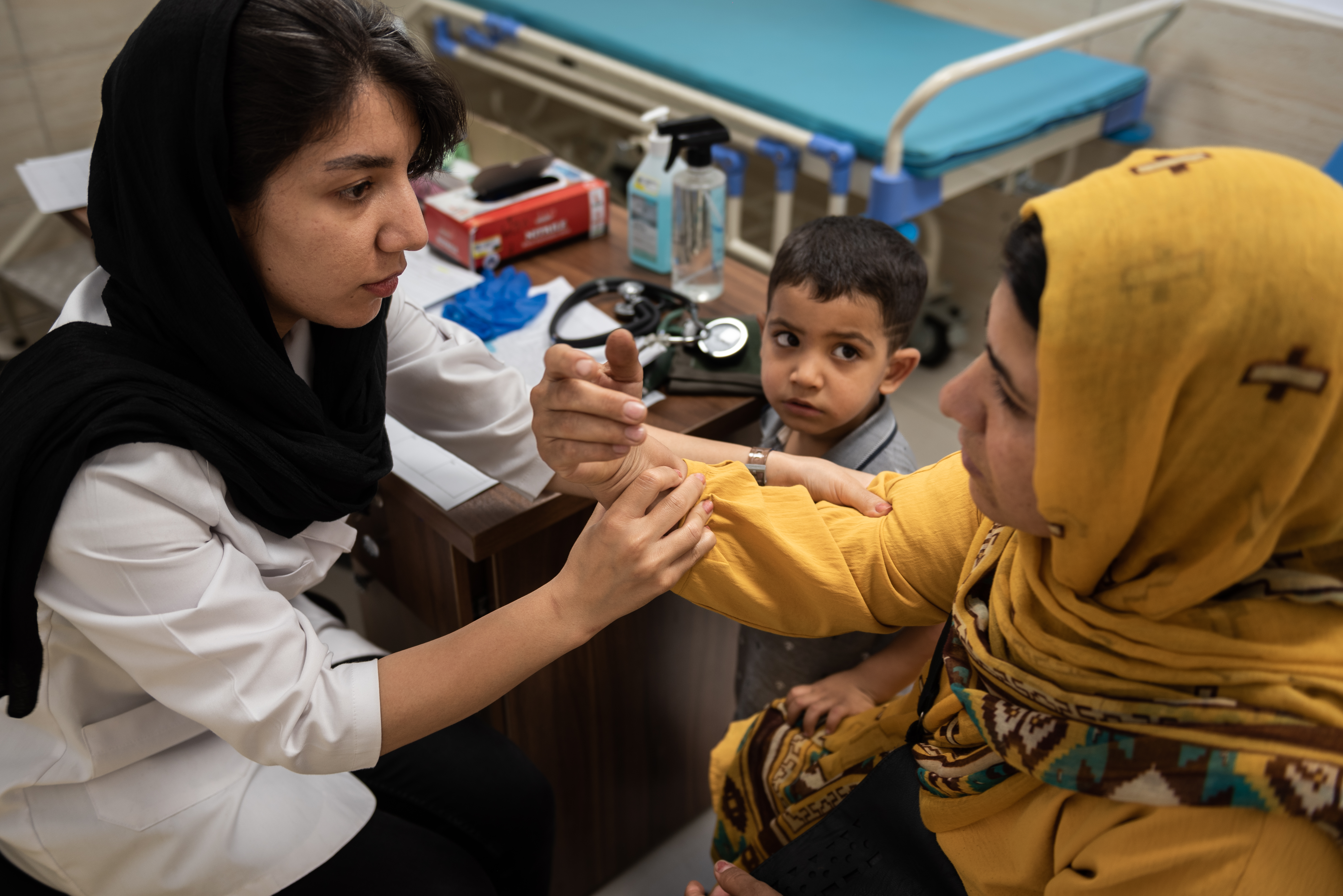 Soins de MSF en Iran